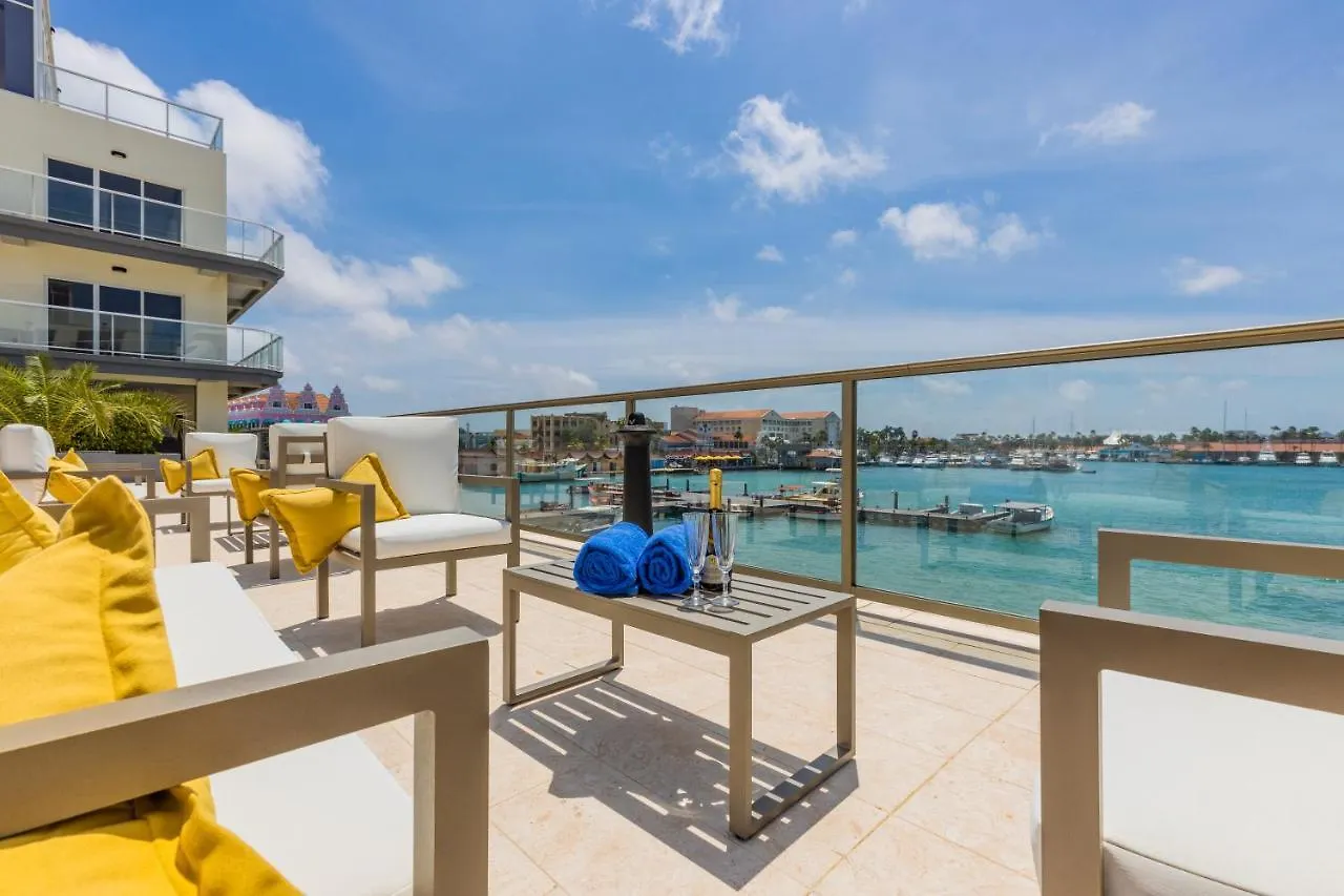 Hh-2Bdr510 - Luxury Oceanfront Modern Apartment In Aruba Oranjestad