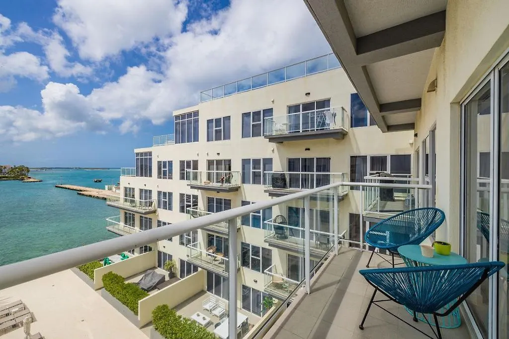 Hh-2Bdr510 - Luxury Oceanfront Modern Apartment In Aruba Oranjestad 0*,  Aruba