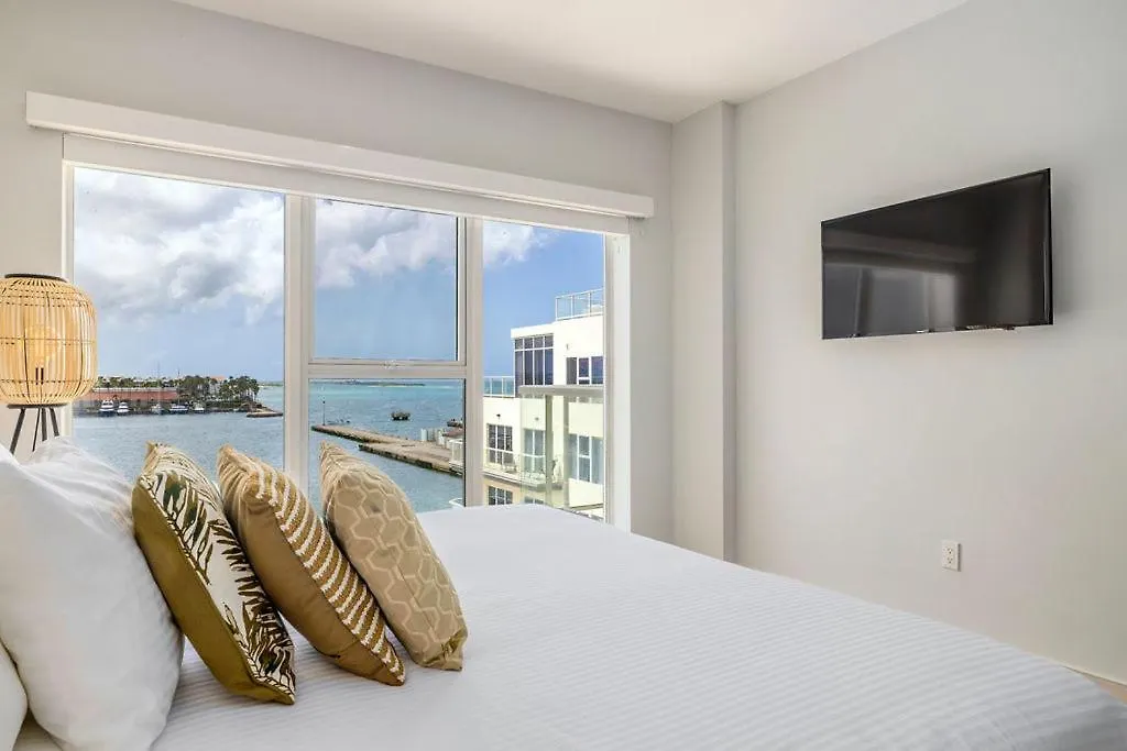Hh-2Bdr510 - Luxury Oceanfront Modern Apartment In Aruba Oranjestad Aruba