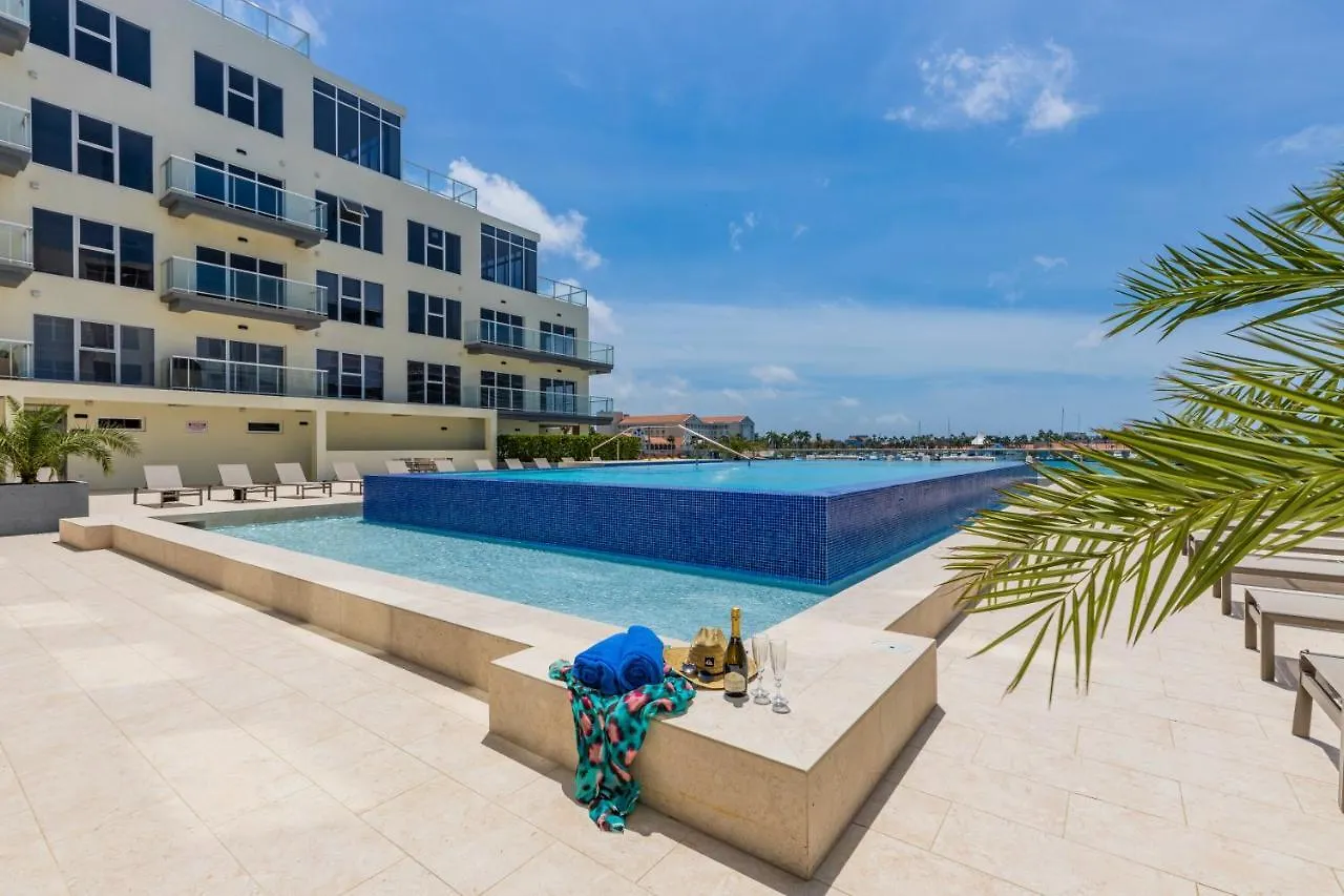 Hh-2Bdr510 - Luxury Oceanfront Modern Apartment In Aruba Oranjestad 0*,  Aruba